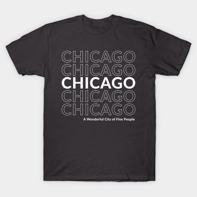 Chicago T-Shirt by Alexa and Dad Designs